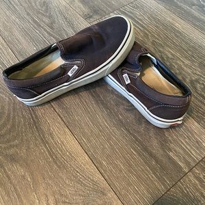 Black Slip On Vans